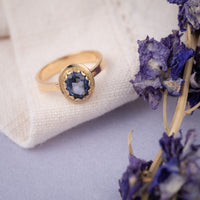 Bague Saphir Panier