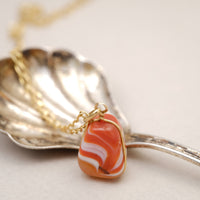 Pendentif Agate Rubanée