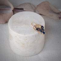 Pendentif Grappe Saphirs
