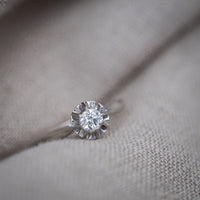 Bague Art Déco Solitaire Diamant