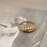 Bague Jarretière Diamants