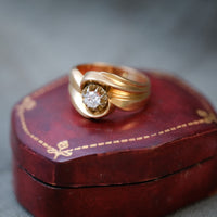 Bague Tourbillon Or Diamant